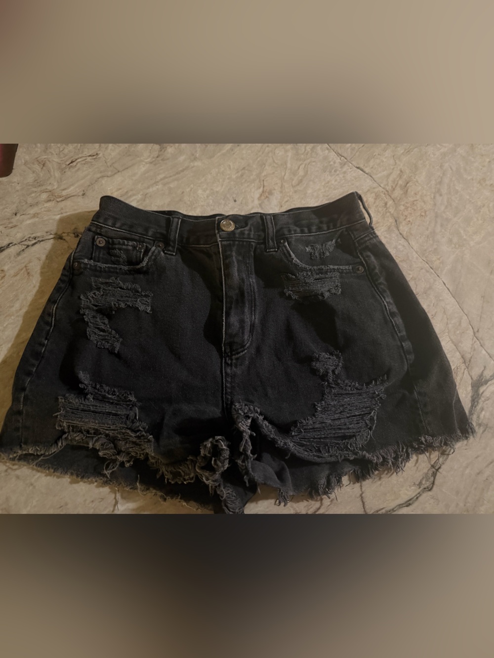 american eagle jean shorts